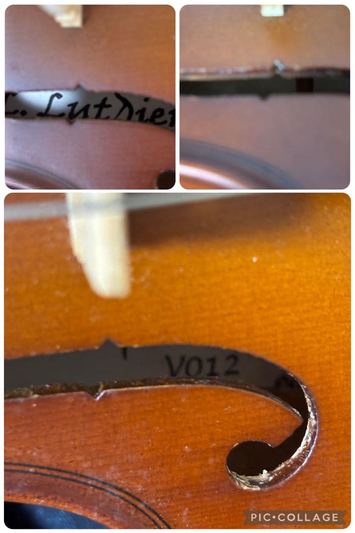 L. Luthier ルシアー　バイオリン　1/2