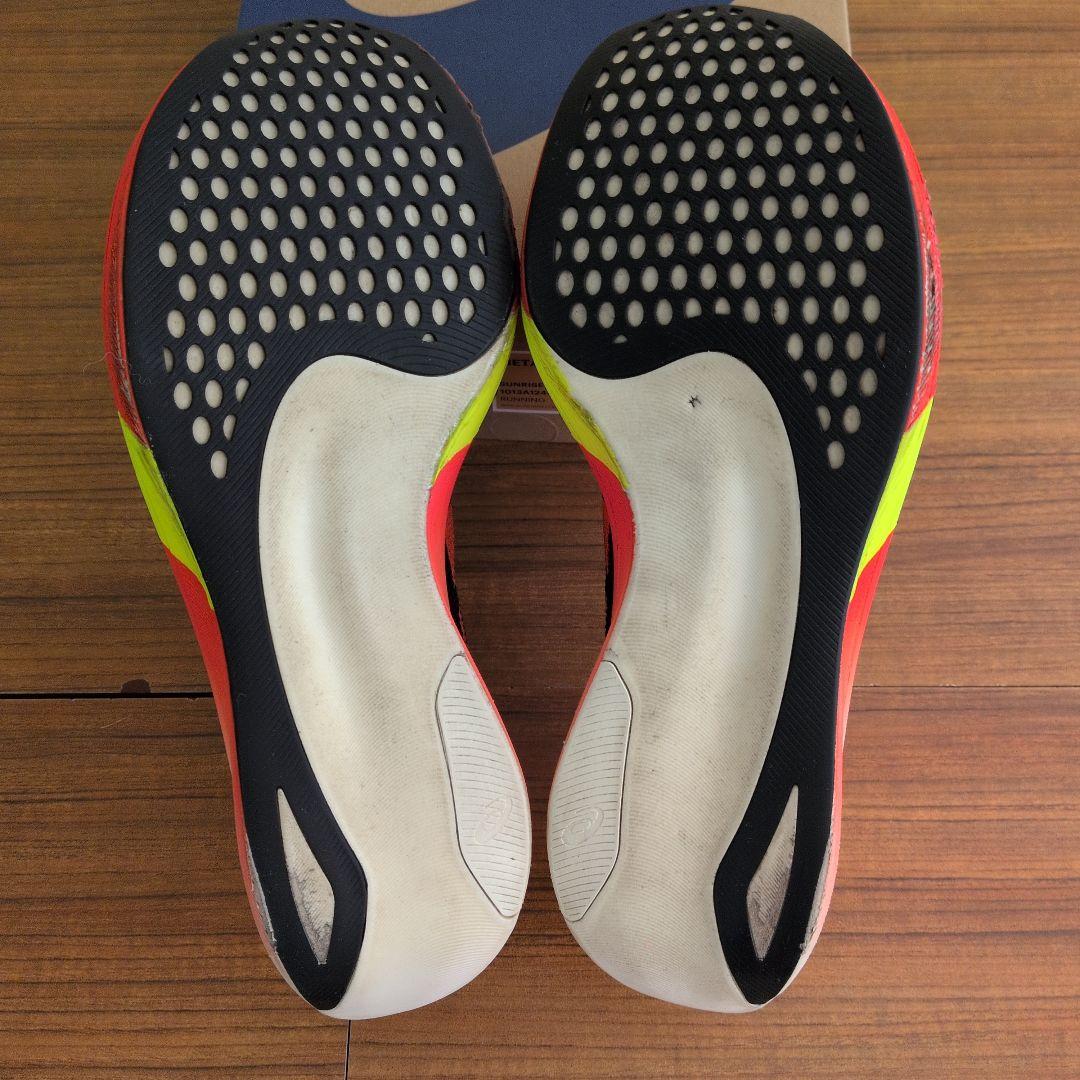 ASICS SPEED EDGE+ 27.5cm オレンジ/ブラック
