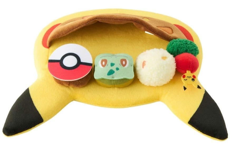 ポケモン★♥ピカチュウ♥★カフェプレート風 ぬいぐるみ★ポケセンセンター