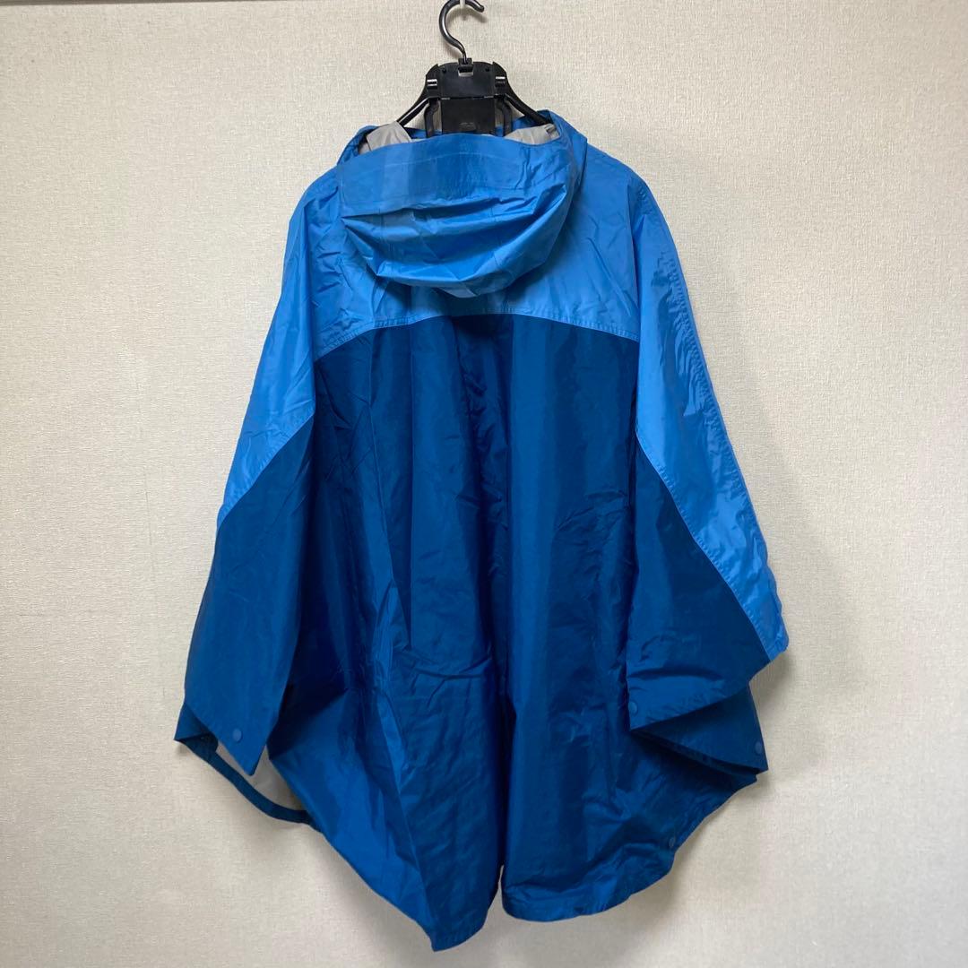 patagonia フード付きレディースレインウェア 青