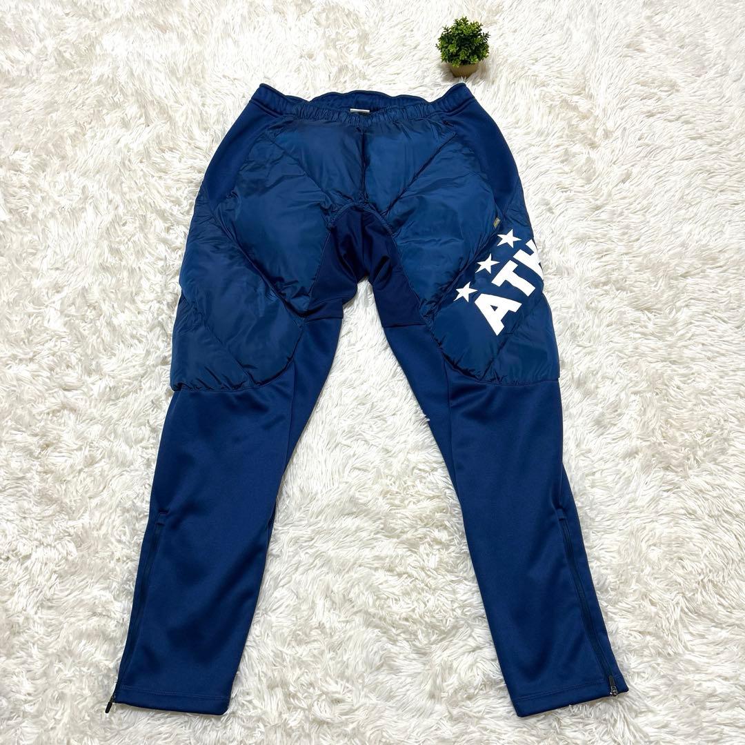 【ATHLETA アスレタ】中綿ウォームジャケットセットアップ（O）ダウン　青