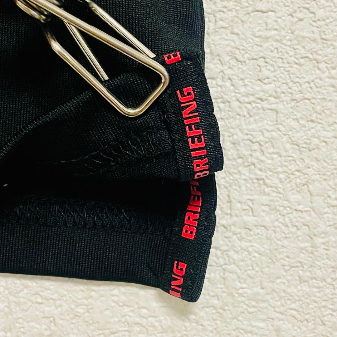 BRIEFING ブラック モックネックハイネックロングTシャツM