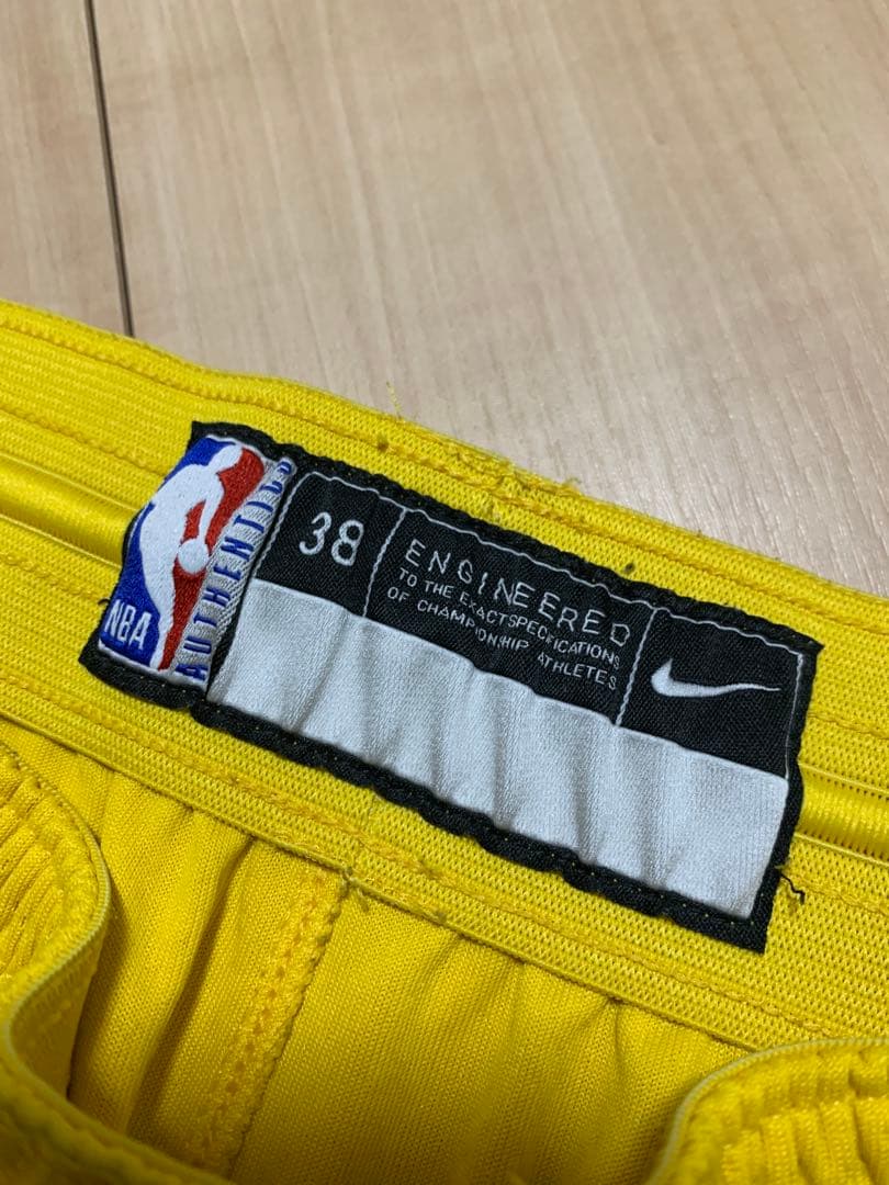 最終価格 美品 NBA NIKE ウォリアーズ バスパン