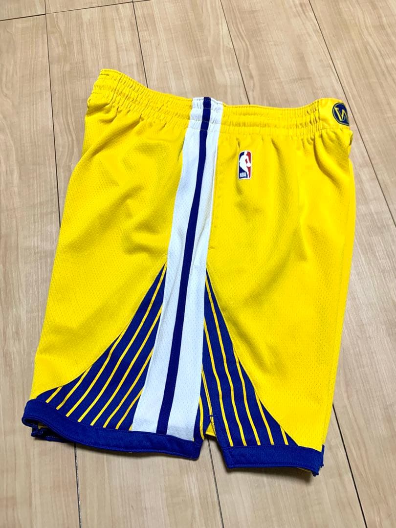最終価格 美品 NBA NIKE ウォリアーズ バスパン