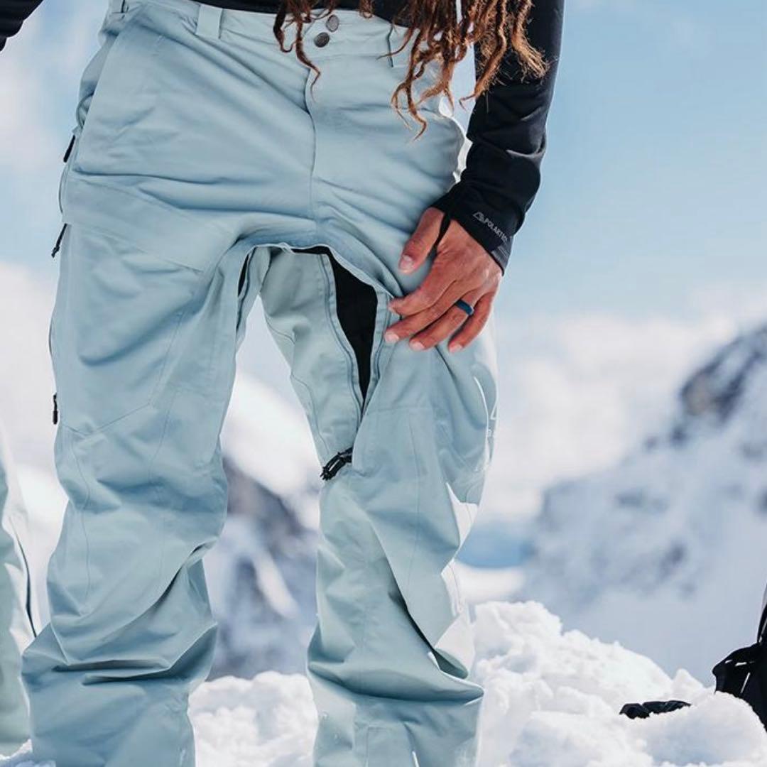 BURTON AK SWASH PANTS Petrol Green ベルト付き