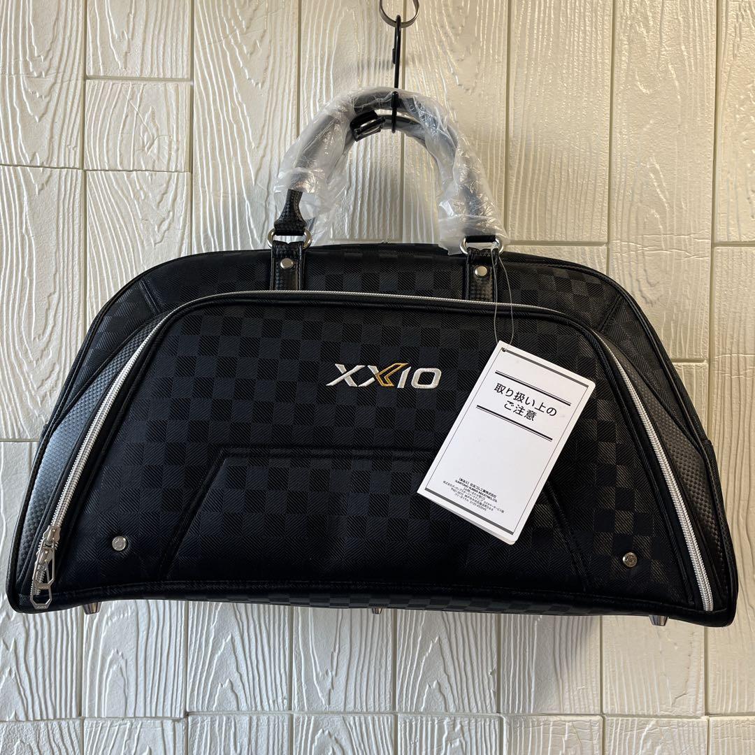 XXIO セグシオ　スポーツバッグ ブラック チェック柄　新品