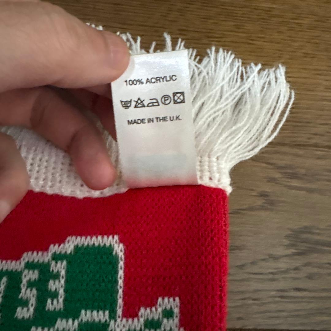 新品　ビンテージ　リバプール　マフラー　ユニフォーム