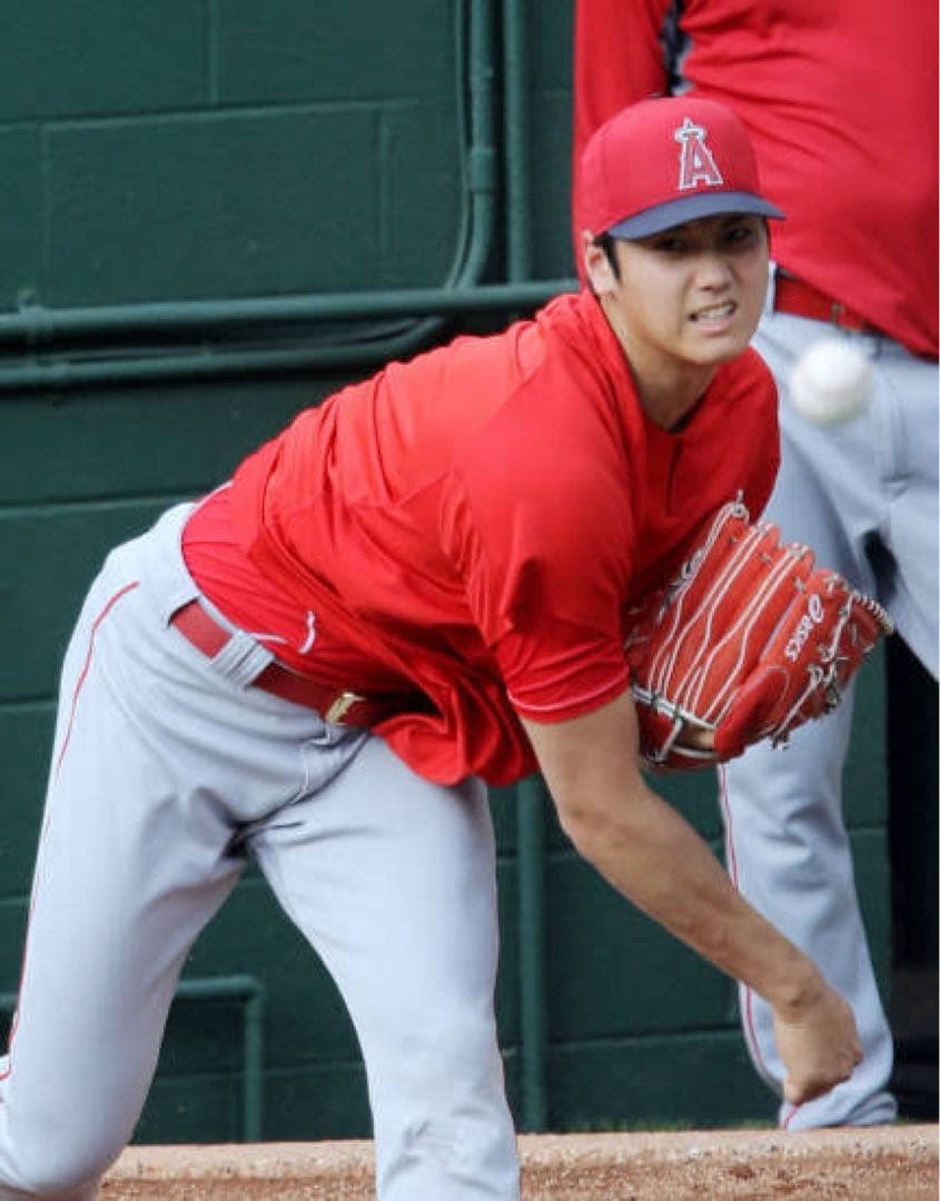 [貴重]エンゼルス オーセンティック プラクティスキャップ MLB