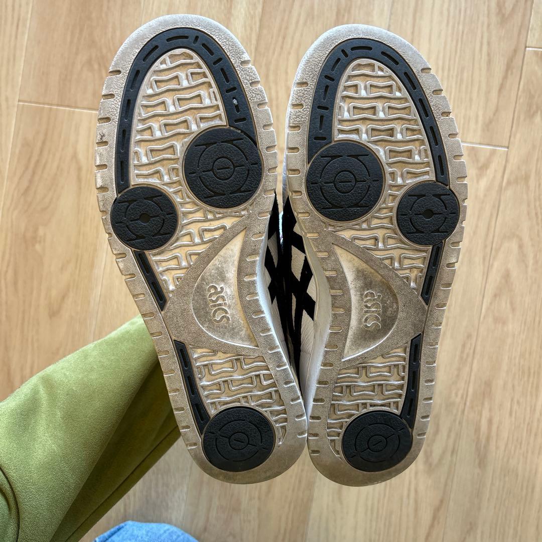 asics ハイカット バスケットシューズ ホワイト/ブラック