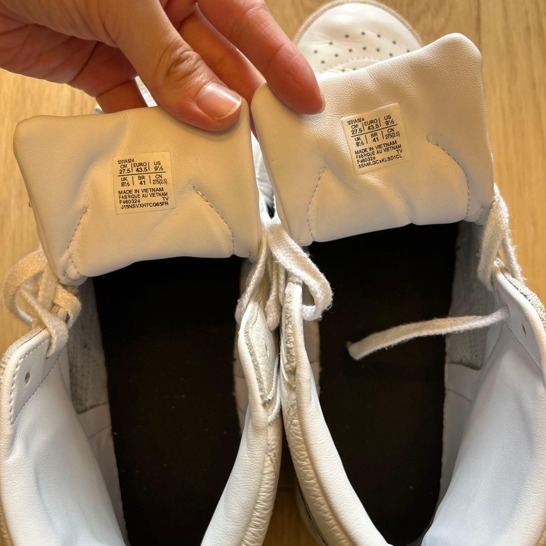 asics ハイカット バスケットシューズ ホワイト/ブラック