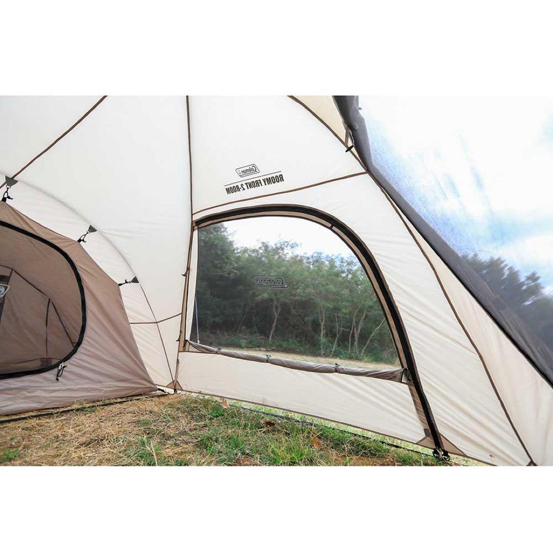 【1度使用】Coleman Roomy Front 2 Room Tent