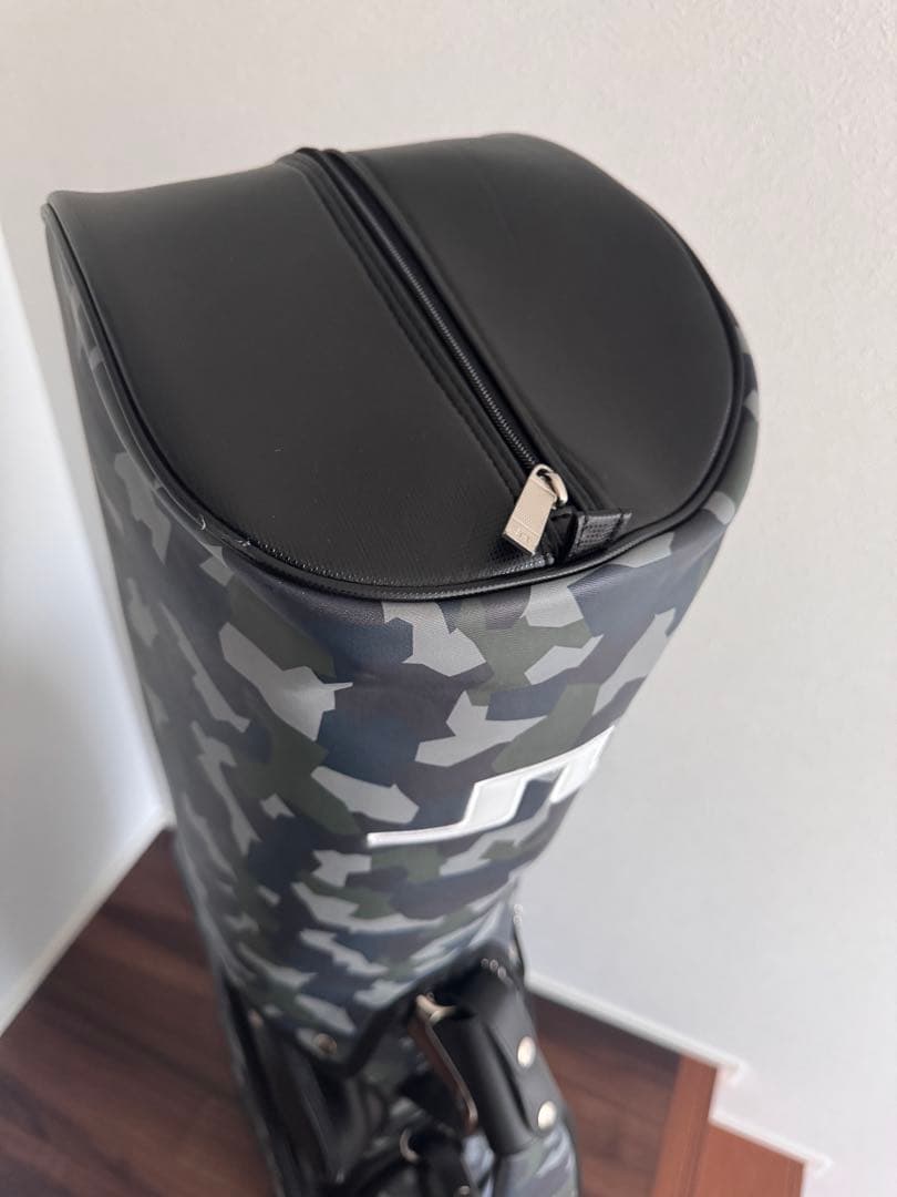 【美品】　J.LINDEBERG カモフラージュ ゴルフバッグ