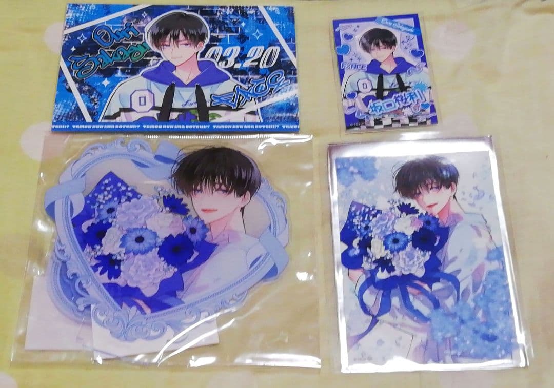 多聞くん今どっち　坂口桜利　ハート型アクスタ　ブロマイド　カード