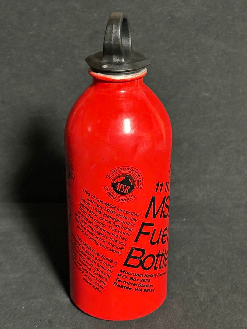MSR 燃料ボトル　20周年記念　 BOTTLE 11oz