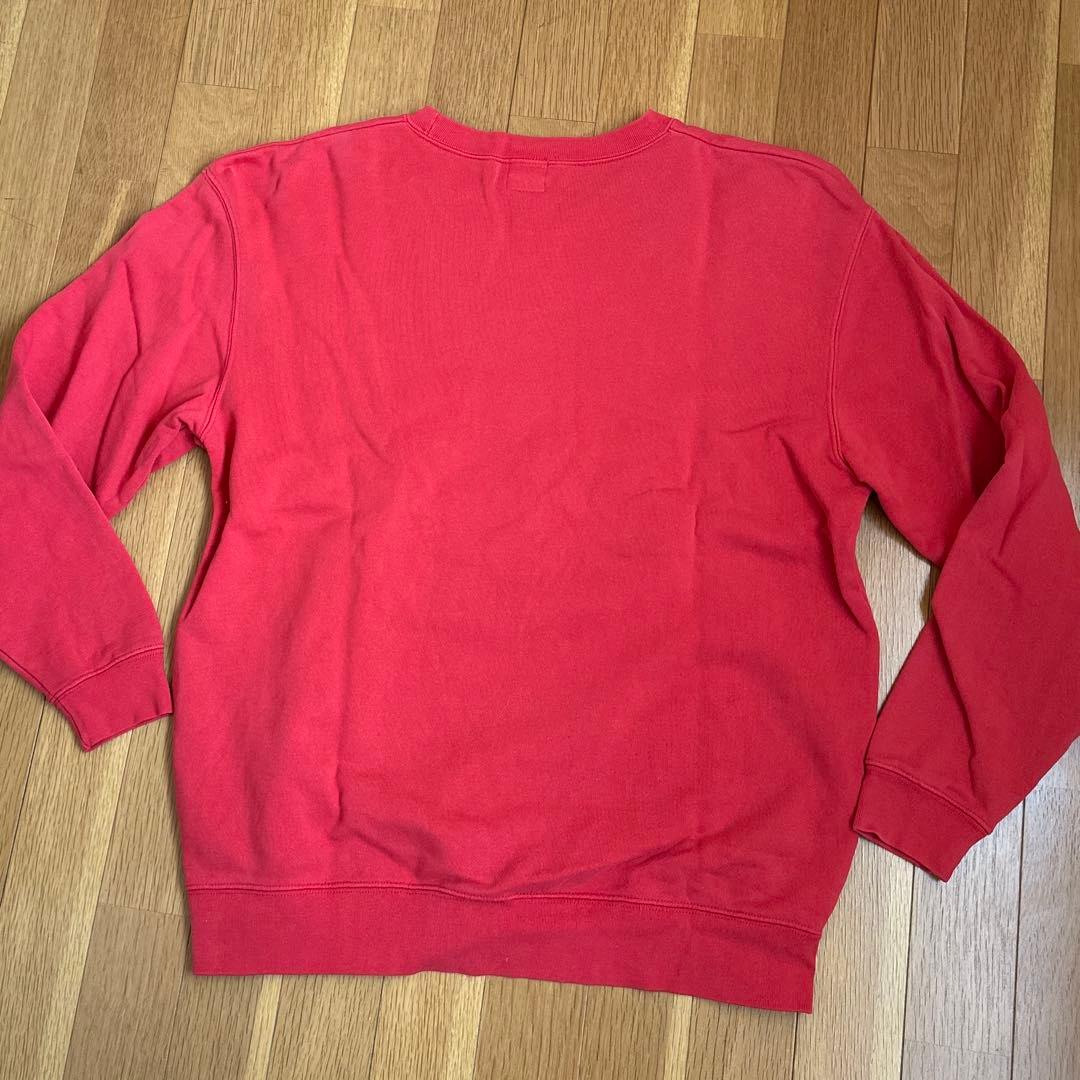 NEW VINTAGE GOLF　ロゴスウェット　XL 赤