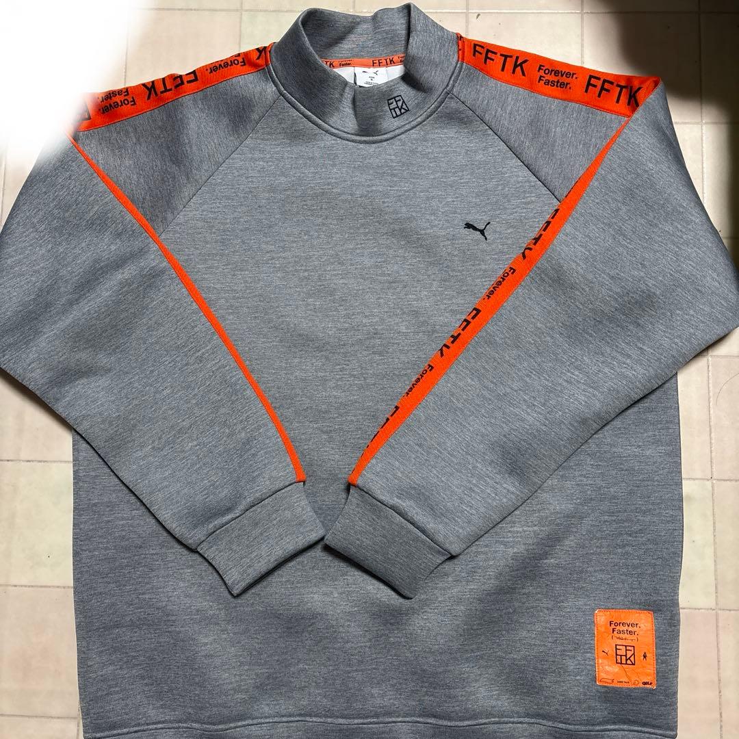 【新品】定価44,000円　PUMA セットアップ XL グレー ゴルフ