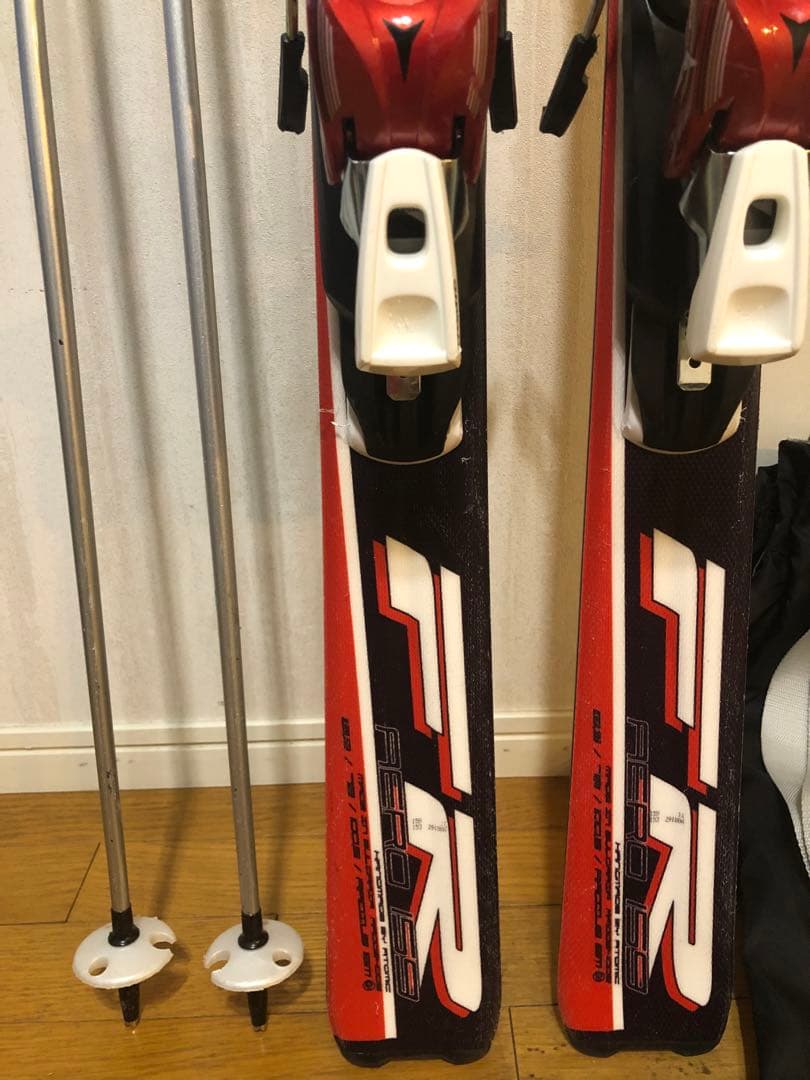スキーセット【ブーツ&ケース付】アトミック&ヘッド　カービングスキー 160cm