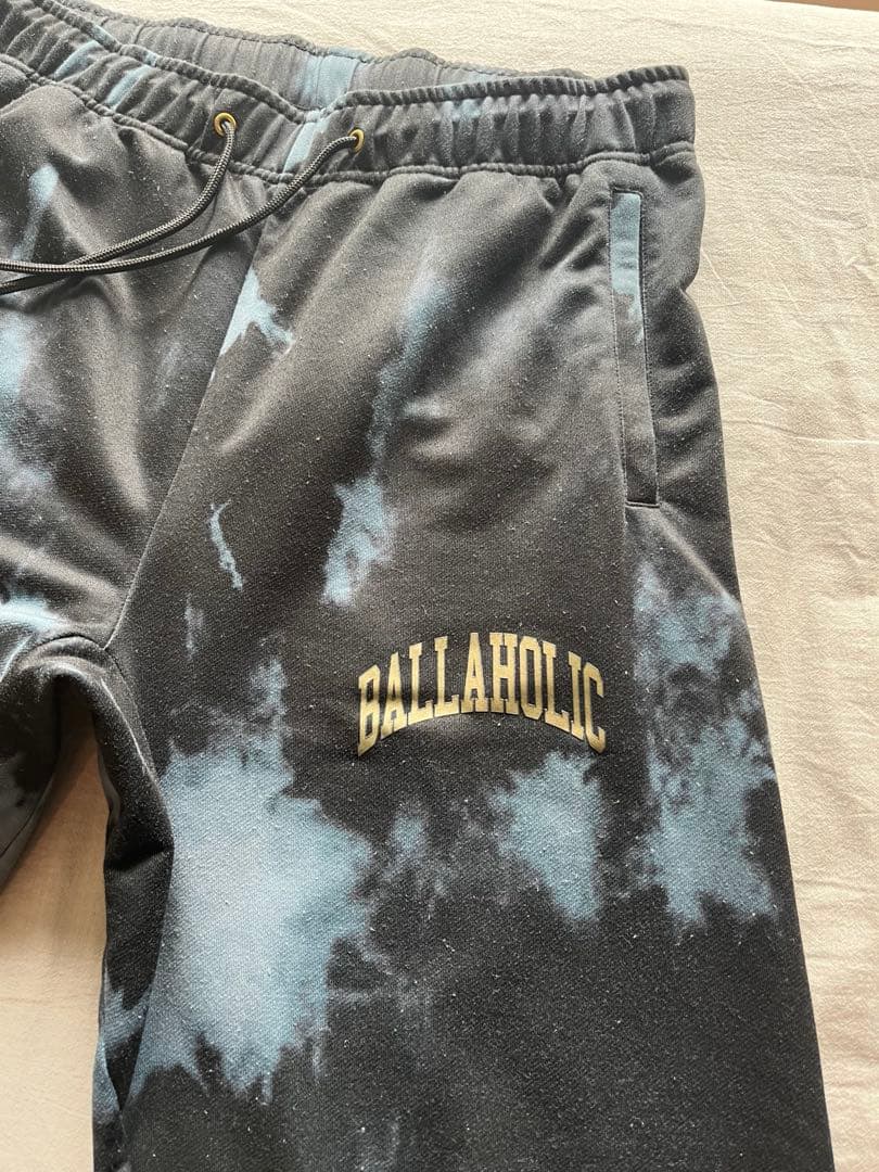 ballaholic タイダイスウェットパンツ　ブラック