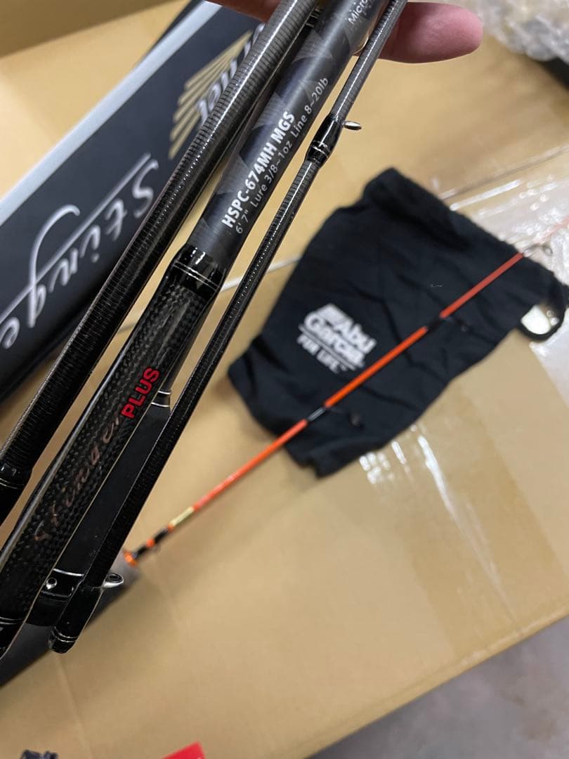 Abu HSPC 674MH MGS + MC750 ベイトロッド