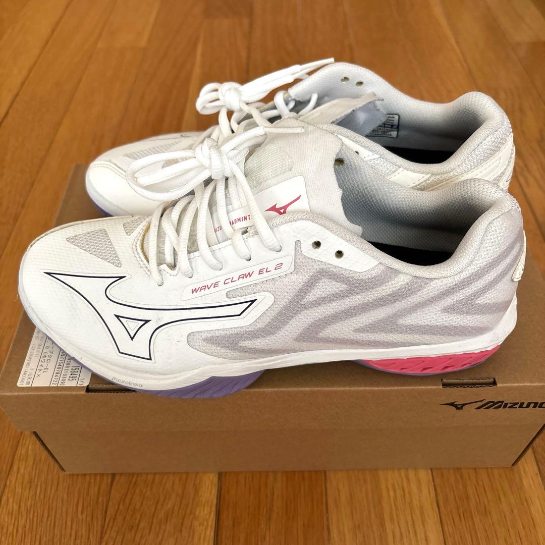 MIZUNO バドミントンシューズ ウエーブクローEL2 FIT 26.0cm