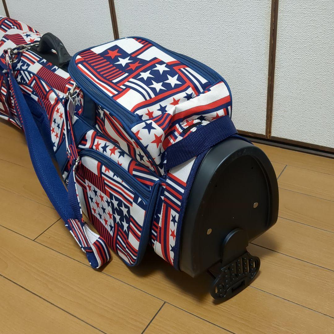 AIZON アメリカ国旗デザイン キャディバッグ