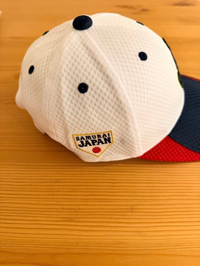 【新品未使用】SAMURAI JAPAN メッシュキャップ（フリーサイズ）