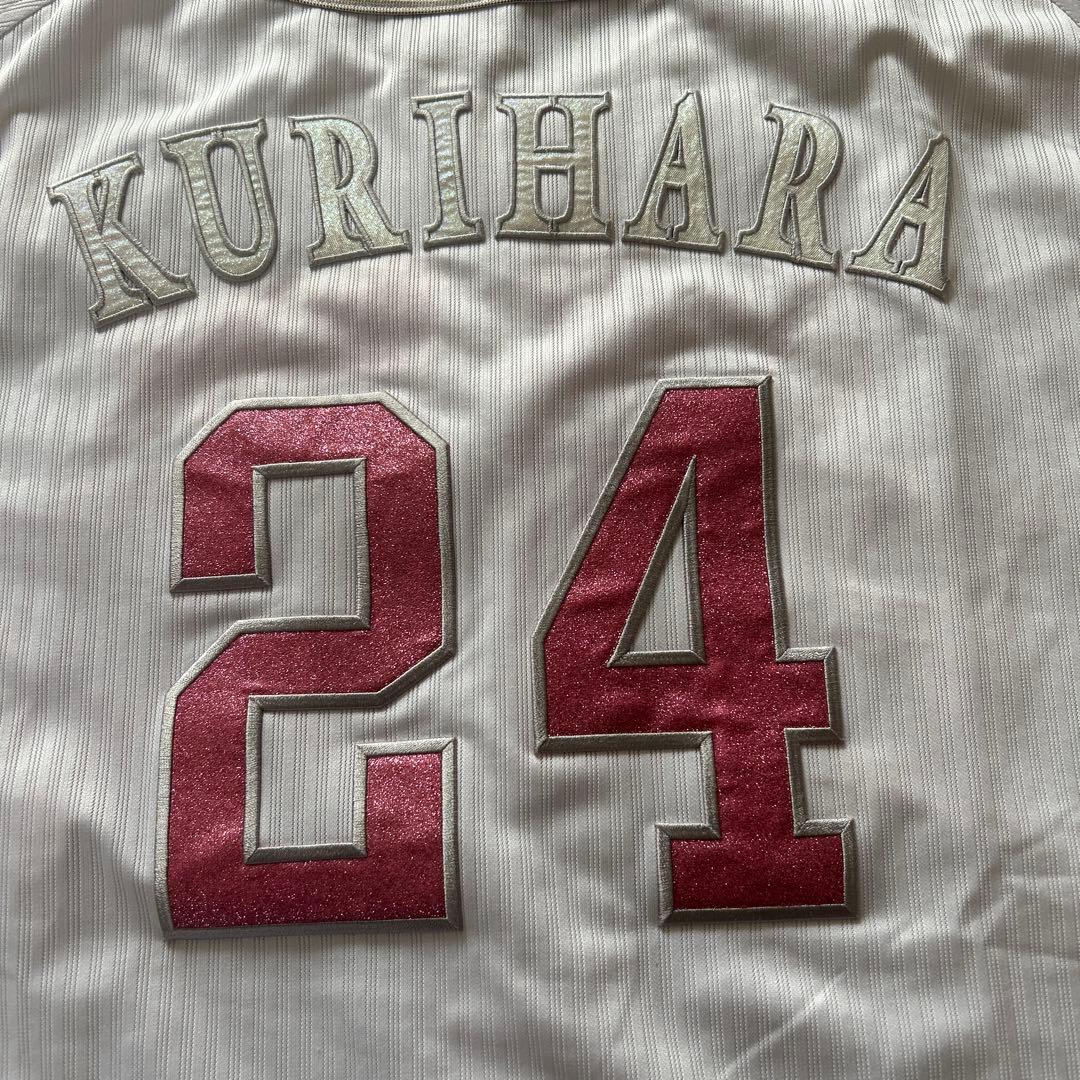 今月までレア☆栗原陵矢SoftBankHAWKS鷹ガール24ユニフォームMレプリ