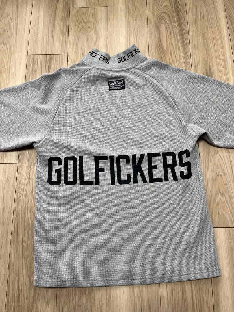 Golfickers ゴルフィッカーズ　モックネック　グレー　サイズM