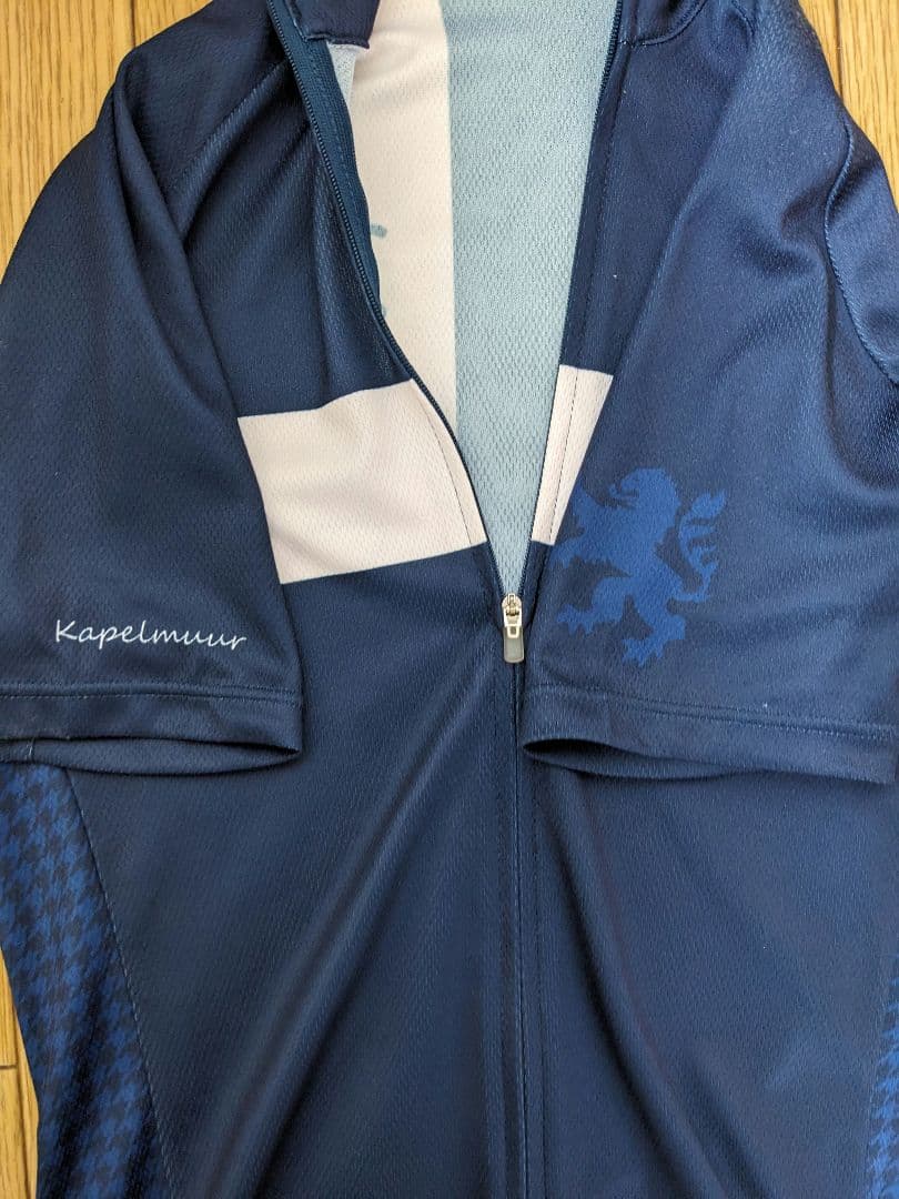 【美品】カペルミュール×きゅうべぇ限定 半袖サイクルジャージ ユニセックス S