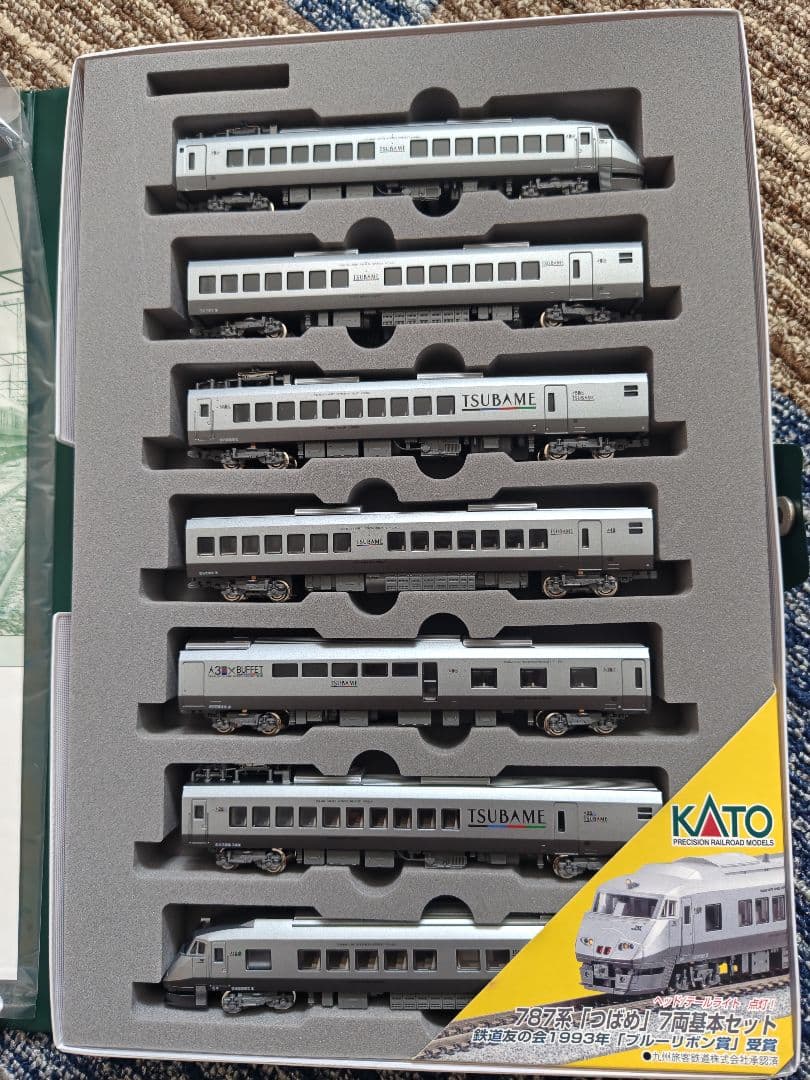 KATO 787系つばめ 10-320 基本セット 10-321 増結2両セット
