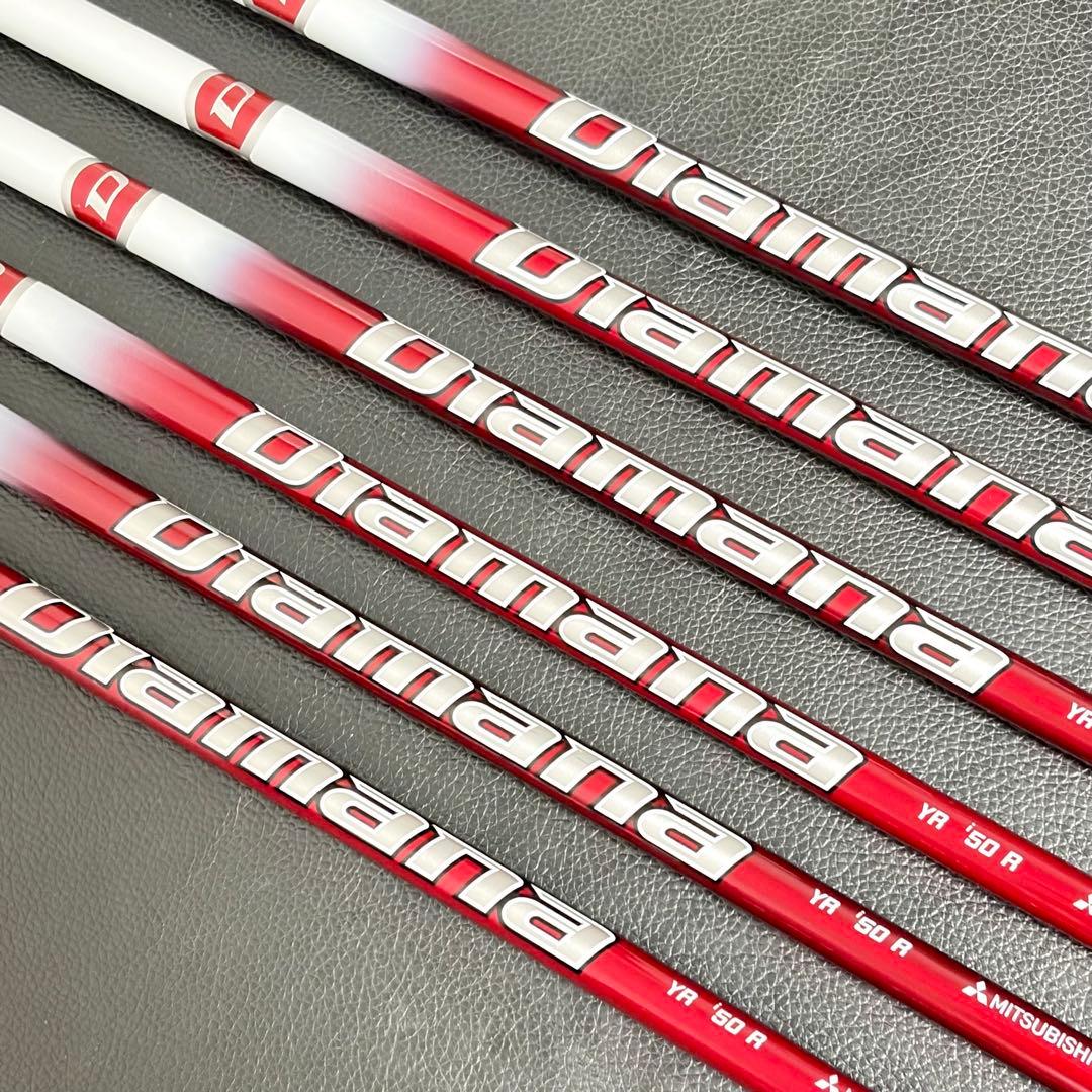 ヤマハ RMX VD40 アイアン 6本セット Diamana 50 R 美品