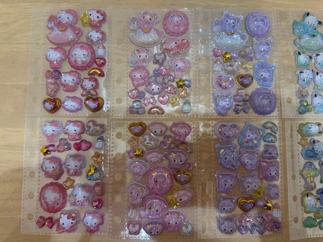 【完成品】正規品 シール帳 うるちゅるシール sanrio