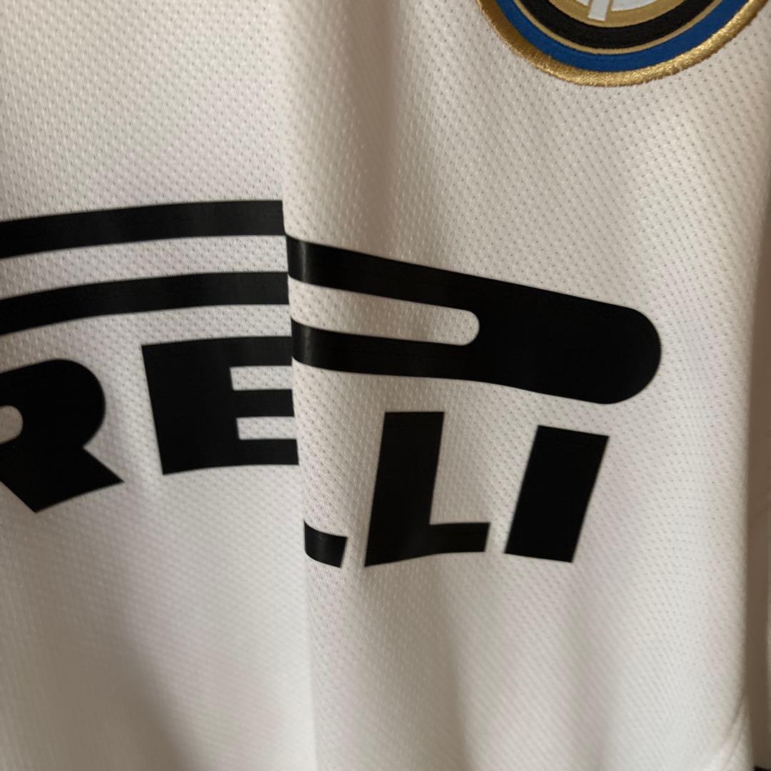 サッカー　ユニフォーム　インテル　10-11 away XLサイズ タグ付き
