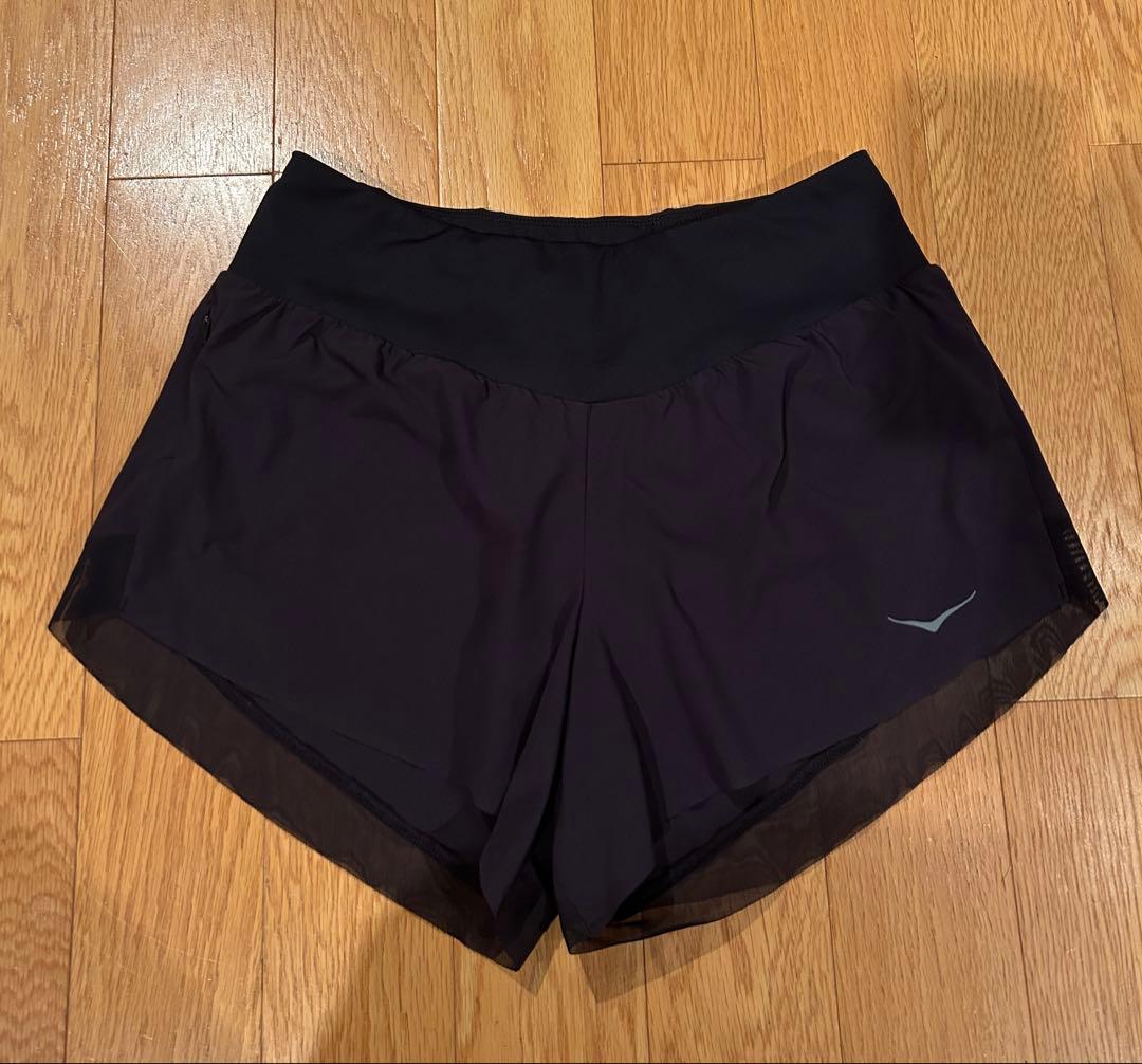 HOKA ホカ　グライド 4インチ ショーツ　レディースSサイズ