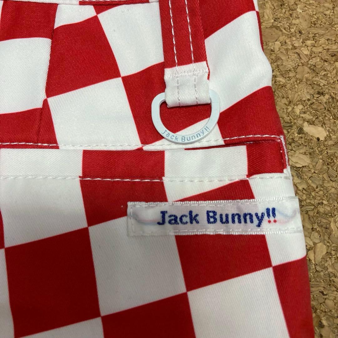 【未使用】ジャックバニーJACKBUNNYゴルフウェアパンツサイズ0レディース赤