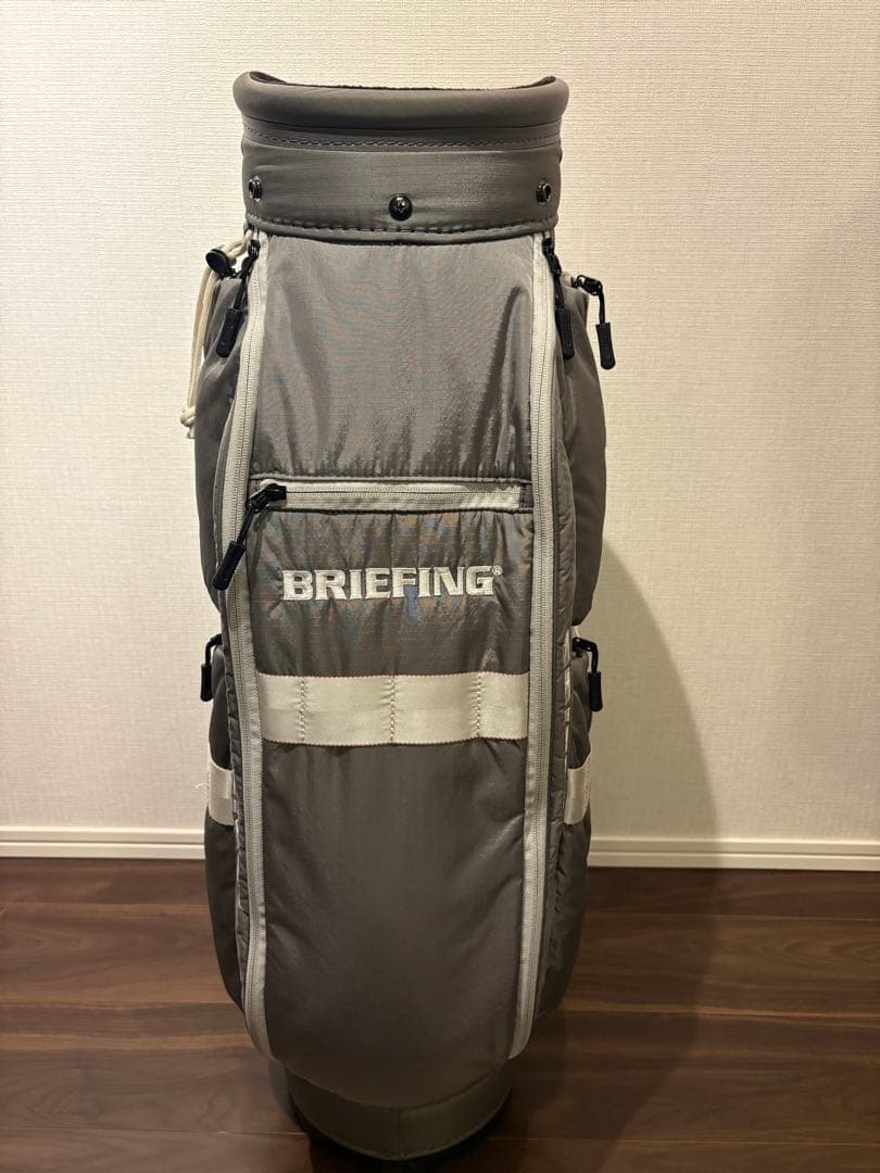 BRIEFING キャディバッグ、ドライバー用ヘッドカバー、ミニバッグ3点セット