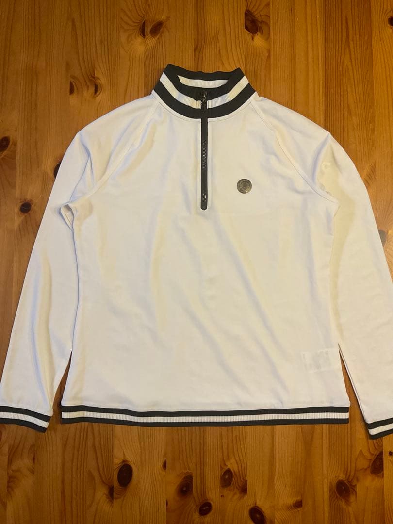 専用 LANVIN SPORT ハーフジップシャツ　40