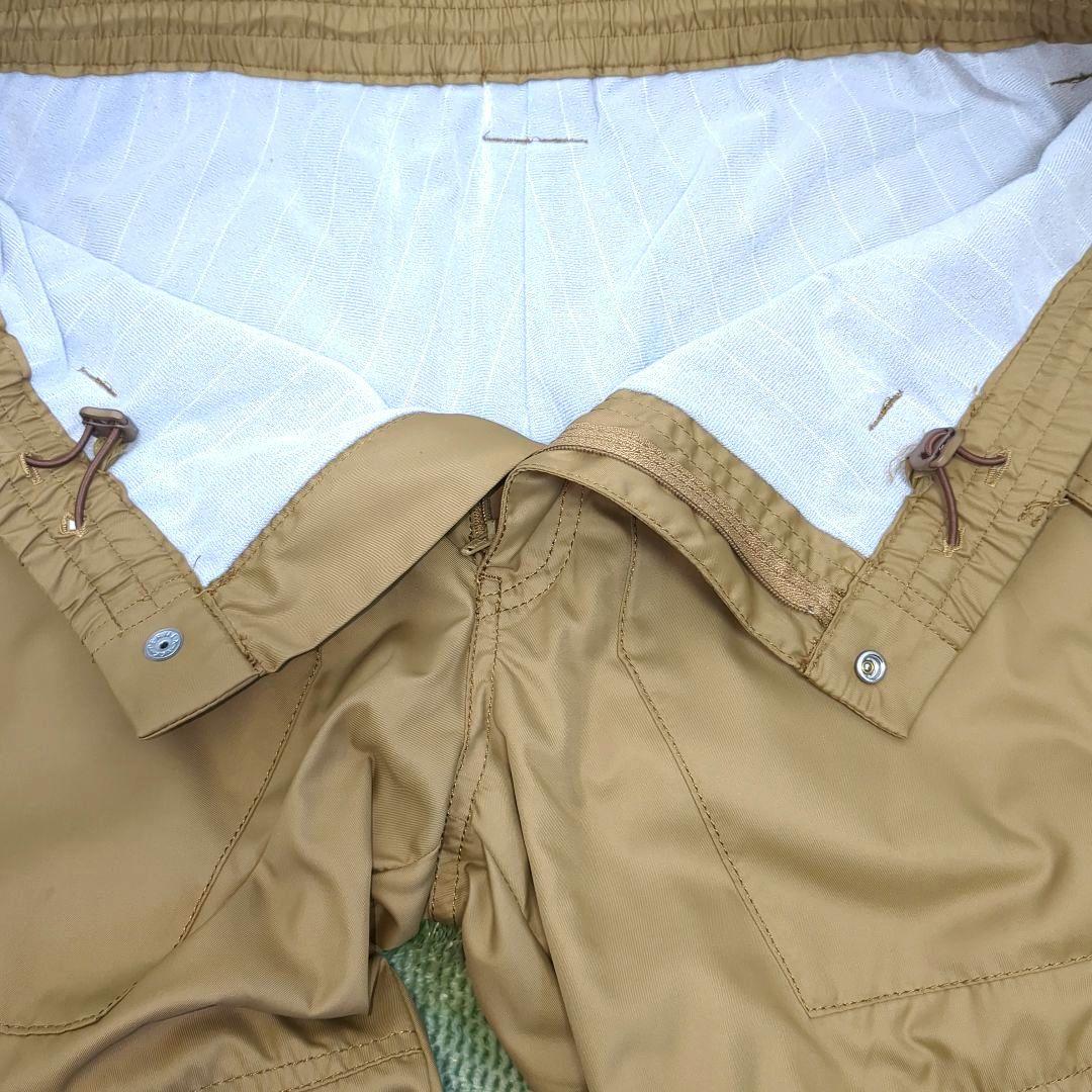 【美品】パーリーゲイツ ゴルフパンツ 中綿入り防寒 ベージュ サイズ7