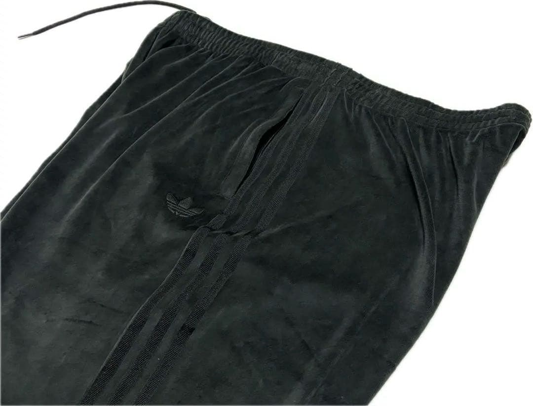 アディダス ファイヤーバード ベロアパンツ ジャージパンツ 幅広 ワイド4XL