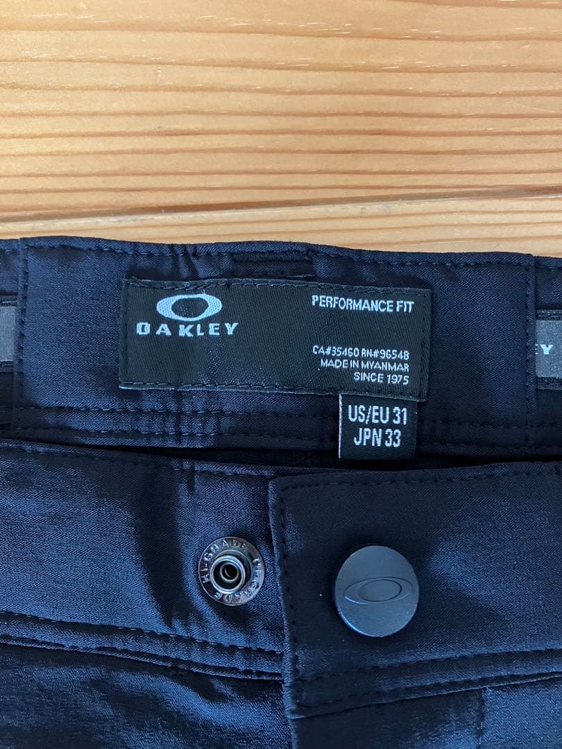 [超お買得☆] OAKLEY オークリーゴルフパンツ(33)