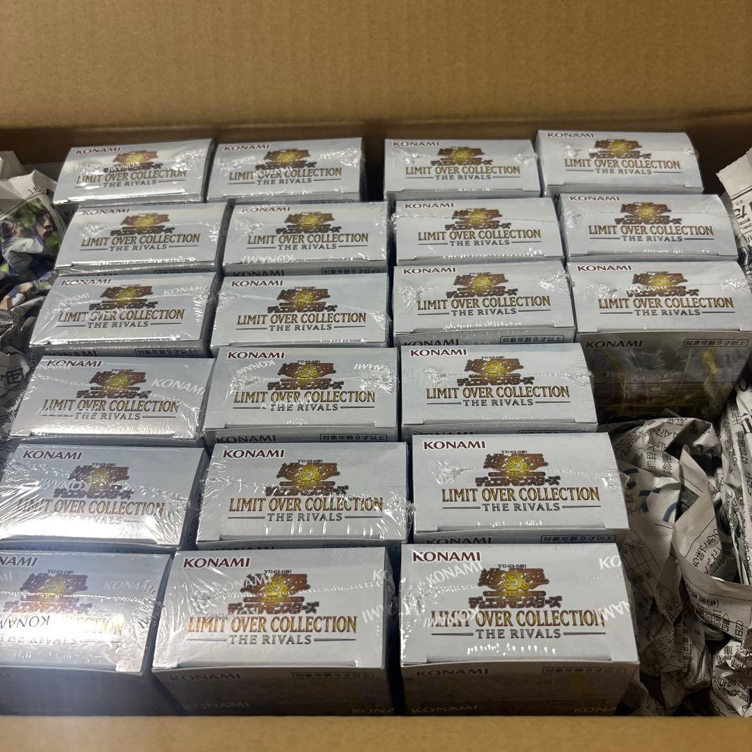 遊戯王　リミットオーバーコレクション　ザライバルズ　シュリンク付　21BOX