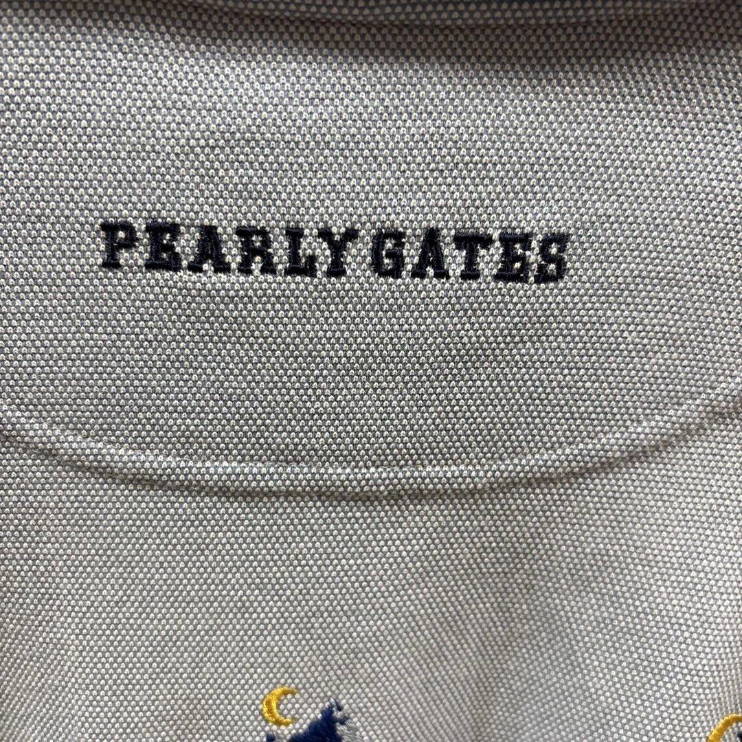 【日本製】PEARLY GATES 刺繍ポロシャツ サイズ6