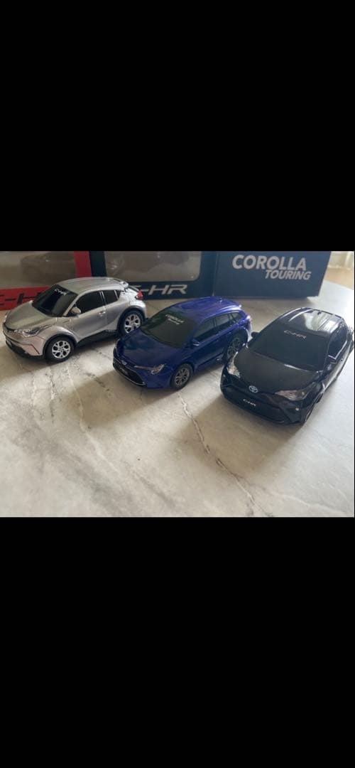 CHR COROLLA Touring ミニカー3台セット