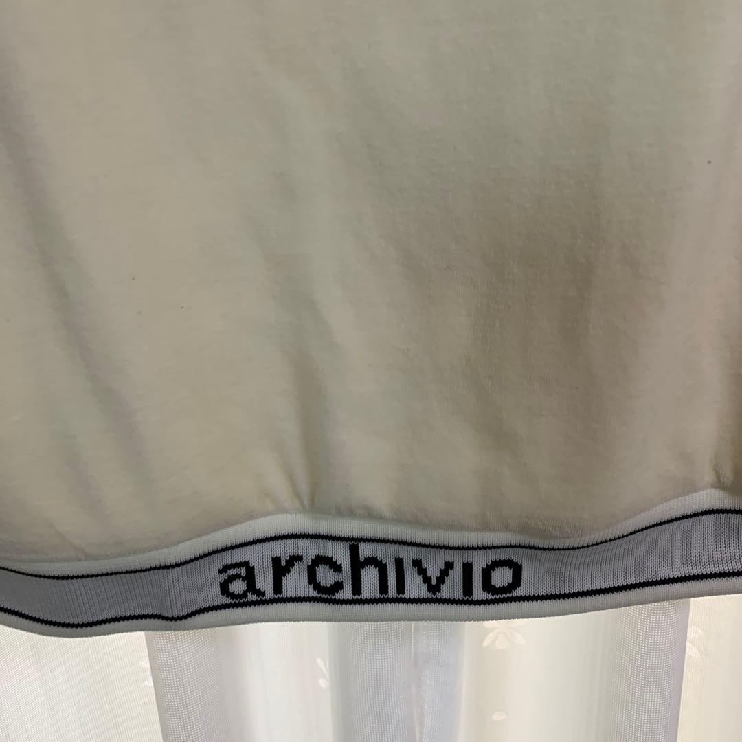 アルチビオarchivio ゼブラ柄ロゴ ベスト36サイズ2回使用
