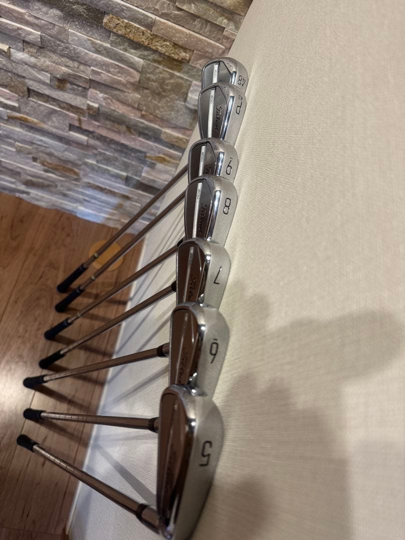 Titleist T200 2023 ５〜Pw 48° ７本セット　DGX100