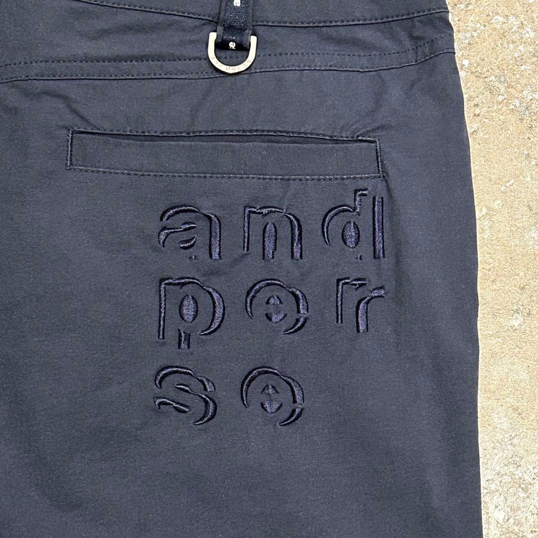 and per se パンツ　ネイビー系　ゴルフ　レディース　サイズL