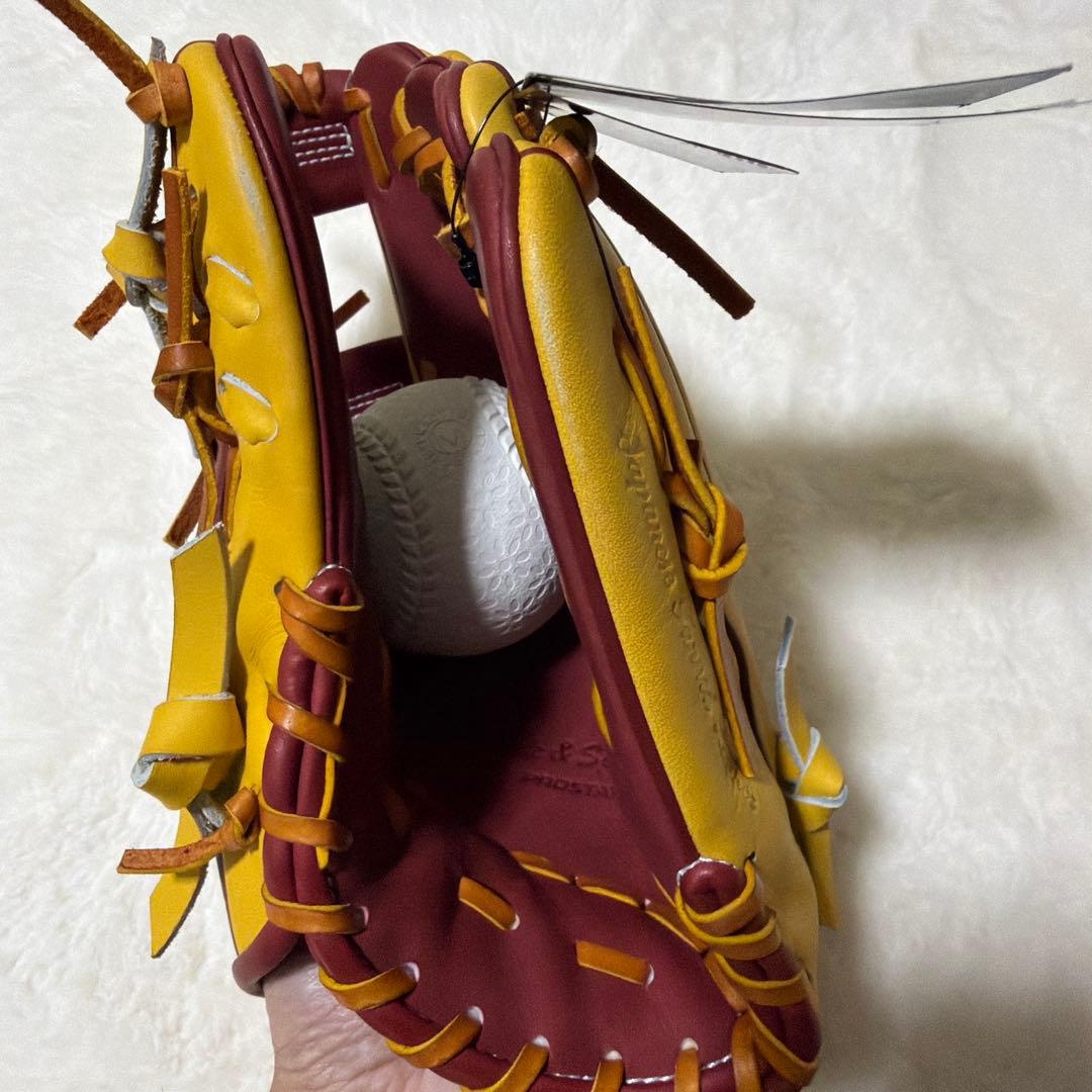 休日限定ゼット　プロステイタス軟式　内野手用　今宮モデル　湯もみ型付け済　新品