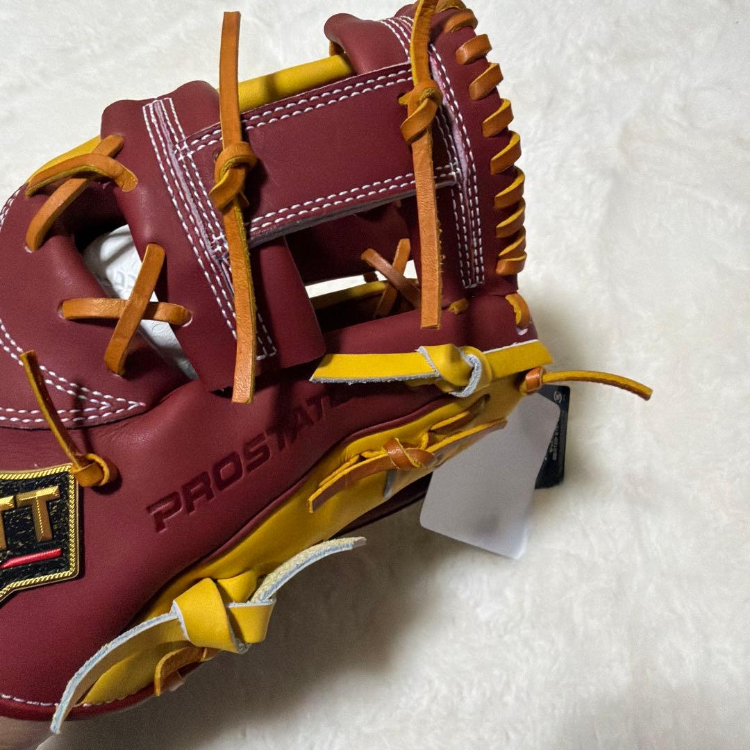 休日限定ゼット　プロステイタス軟式　内野手用　今宮モデル　湯もみ型付け済　新品