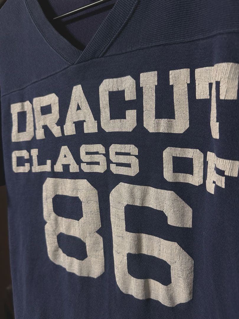 champion 80s DRACUT CLASS OF 86 Tシャツ L古着