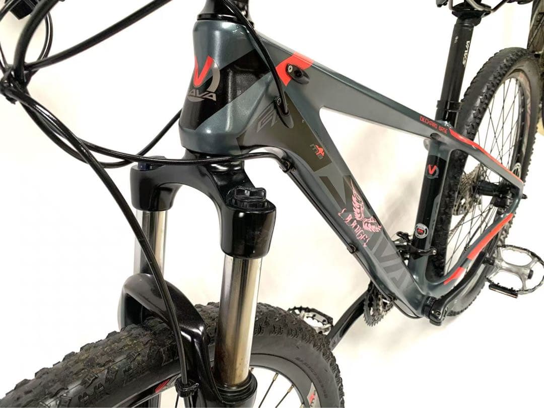 【即乘】送料無料SAVA カーポンディスク式 オイルブレーキMTB30速27.5